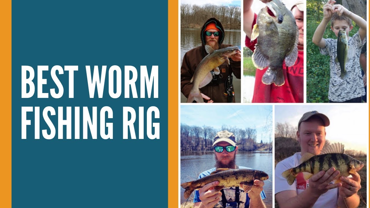 How To Rig Live Worms// Best Worm Fishing Setup // How To Tie An Egg Sinker  To A Fishing Line 