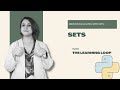 Python Sets Explained for Absolute Beginners | Handle Duplicates Easily (Python Basics Tutorial)