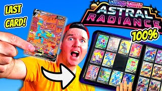 100% COMPLETE Astral Radiance Pokémon Card Binder in 349 Days