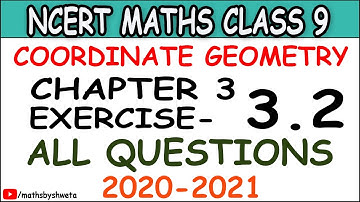 Ncert Solutions For Class 9 Maths Chapter 3 (Coordinate Geometry) Exercise 3.2