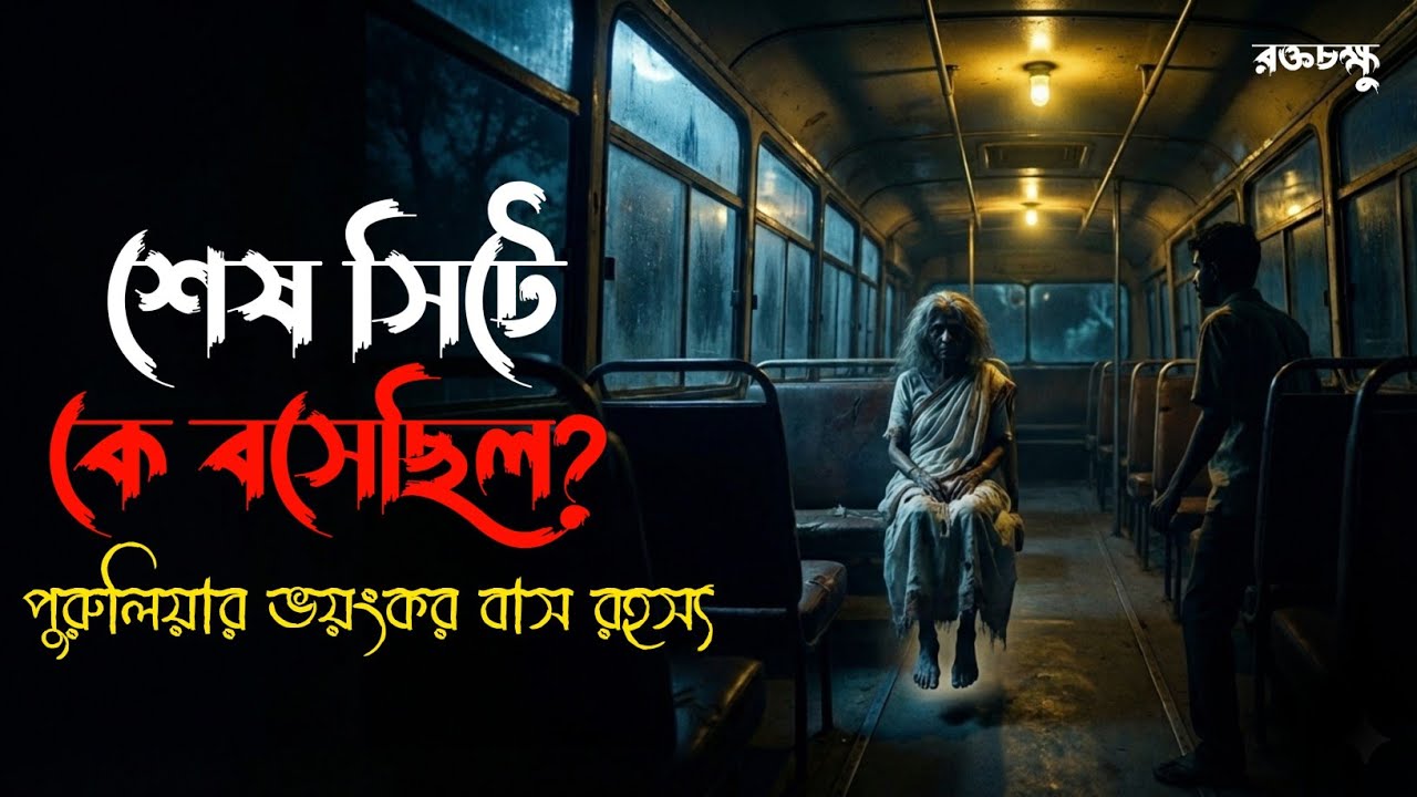 পুরুলিয়ার বাসের শেষ সিটে বসা বৃদ্ধা 😱 | টিকিট ছাড়া ওঠে… জানালা দিয়ে নামে! | সত্যি ভৌতিক গল্প