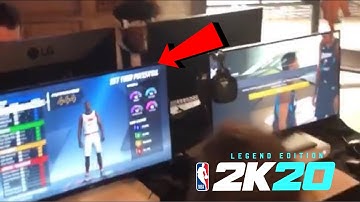 FIRST LOOK AT MYPLAYER BUILDER NBA 2K20 PIE CHART FOR MYPLAYERS NBA 2K20 CHOOSE YOUR OWN BADGES 2K20