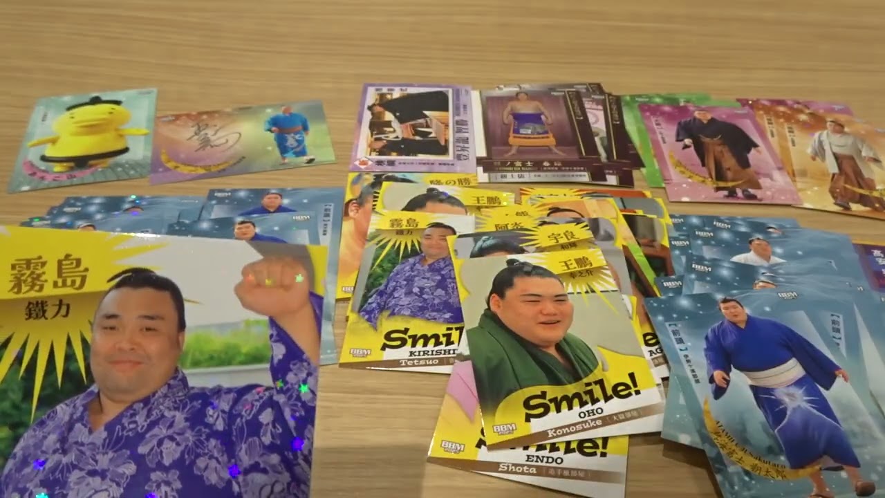 大相撲カード2025和 1BOXまとめて 開封【大相撲令和7年5月場所】