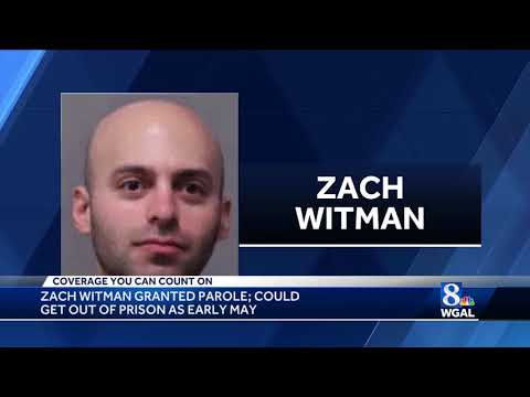 Zach Witman granted parole after 15 years in prison