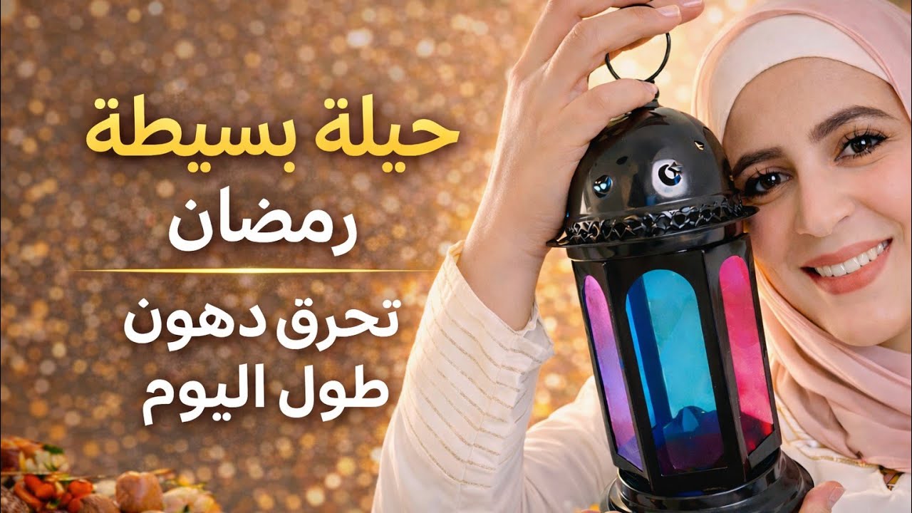 سر بسيط في رمضان يخلي جسمك يحرق الدهون طول ساعات الصيام