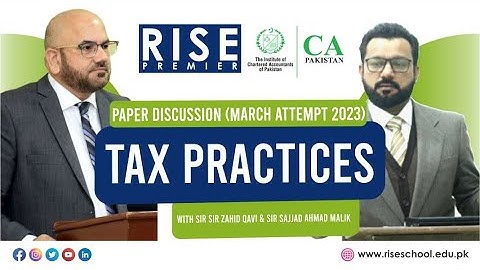 𝐂𝐀𝐅-𝟎𝟐 (𝐓𝐚𝐱) 𝐏𝐚𝐩𝐞𝐫 𝐃𝐢𝐬𝐜𝐮𝐬𝐬𝐢𝐨𝐧 𝐨𝐟 𝐌𝐚𝐫𝐜𝐡 𝟐𝟎𝟐𝟑 𝐀𝐭𝐭𝐞𝐦𝐩𝐭 𝐖𝐢𝐭𝐡 𝐒𝐢𝐫 𝐙𝐚𝐡𝐢𝐝 𝐐𝐚𝐯𝐢 & 𝐒𝐢𝐫 𝐒𝐚𝐣𝐣𝐚𝐝 𝐀𝐡𝐦𝐞𝐝 𝐌𝐚𝐥𝐢𝐤