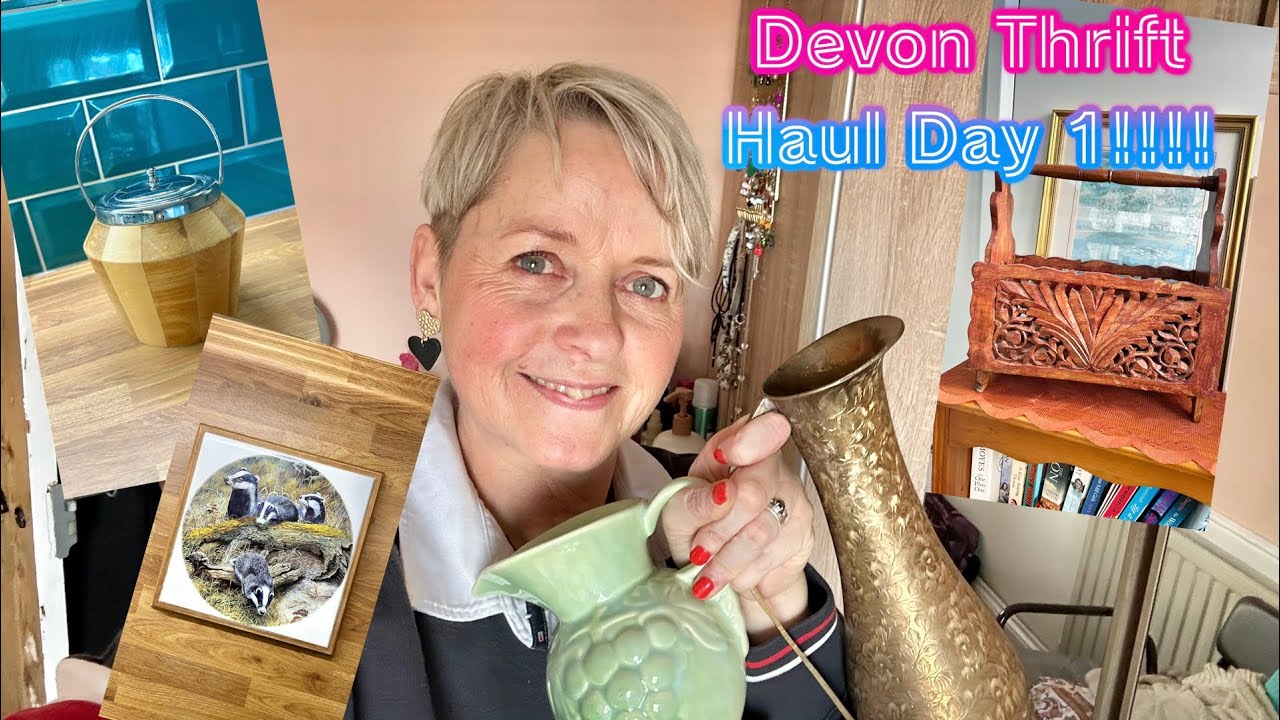 Thrifting Heaven In Devon - Day 1 Ellie's Attic & Antiques Fayre and Flea Market