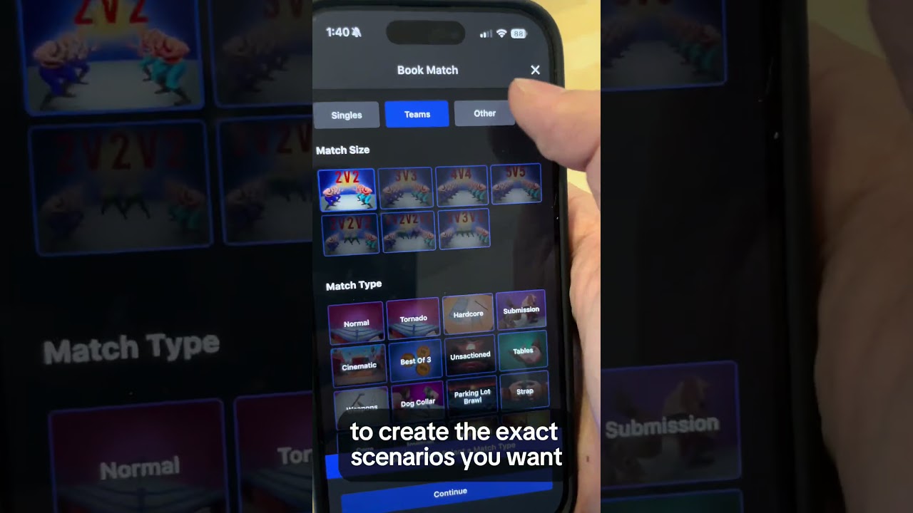 Wrestling GM - Fantasy Booking Mobile Game