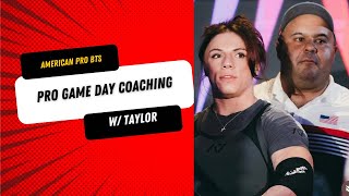Pro Game Day Coaching Strategies with Taylor Ballinger at the American Pro
