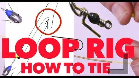 Sea Fishing rig guide -How to tie the Loop rig