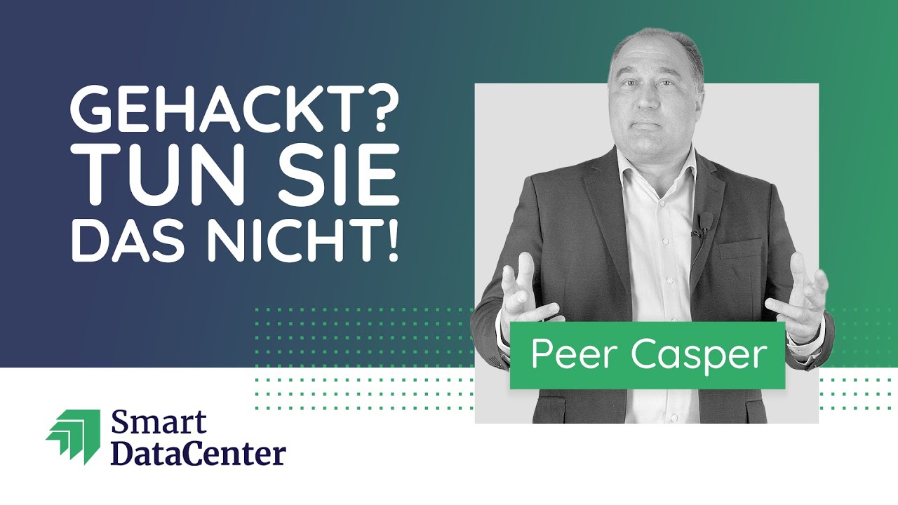 Gehackt? Tun Sie das NICHT!