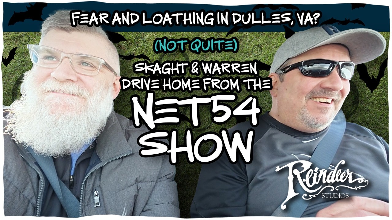 Net54 skaght and @warrendinCLE drive home from the Net54 Vintage Trade Show ...