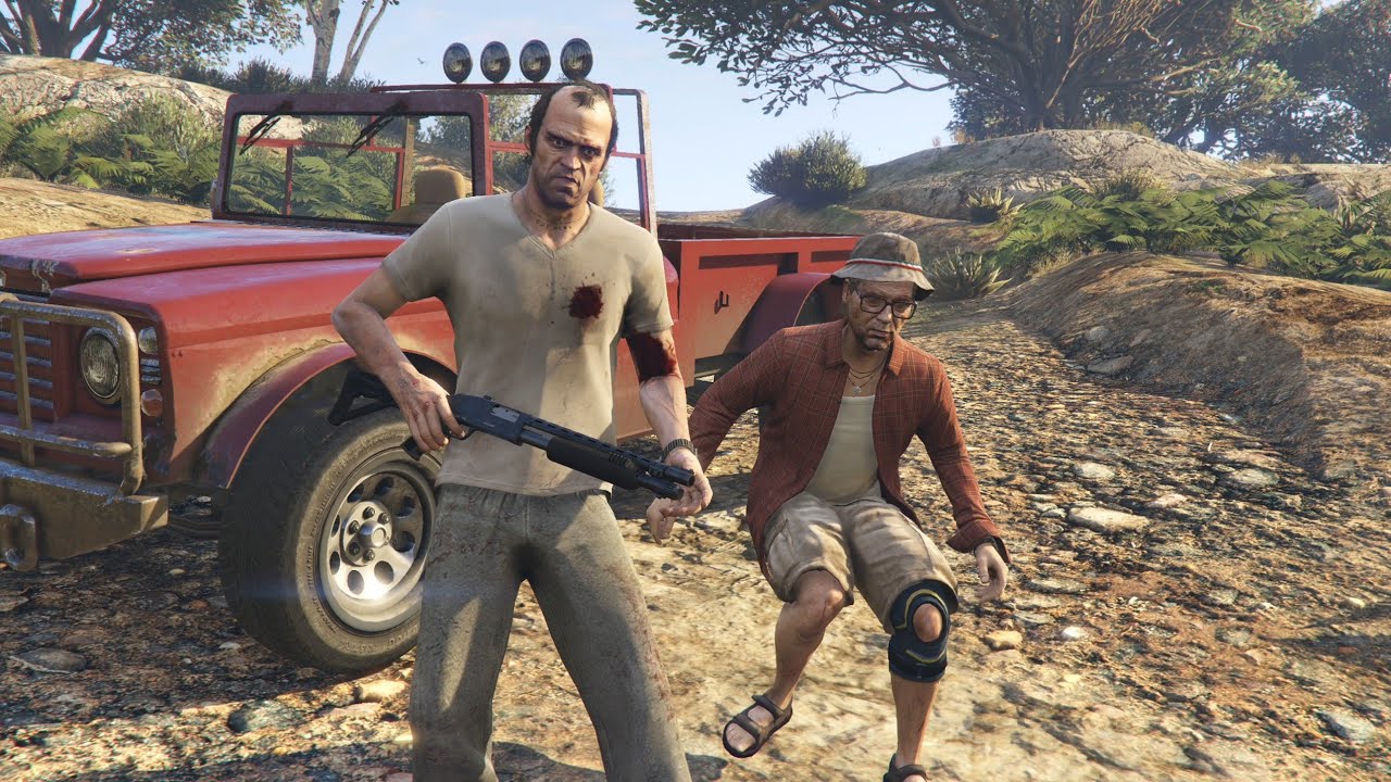 Trevor first mission in GTA V💥 #20