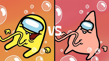 Spongebob VS Patrick Among Us