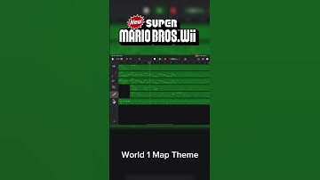 New Super Mario Bros Wii | World 1 Map | Garageband