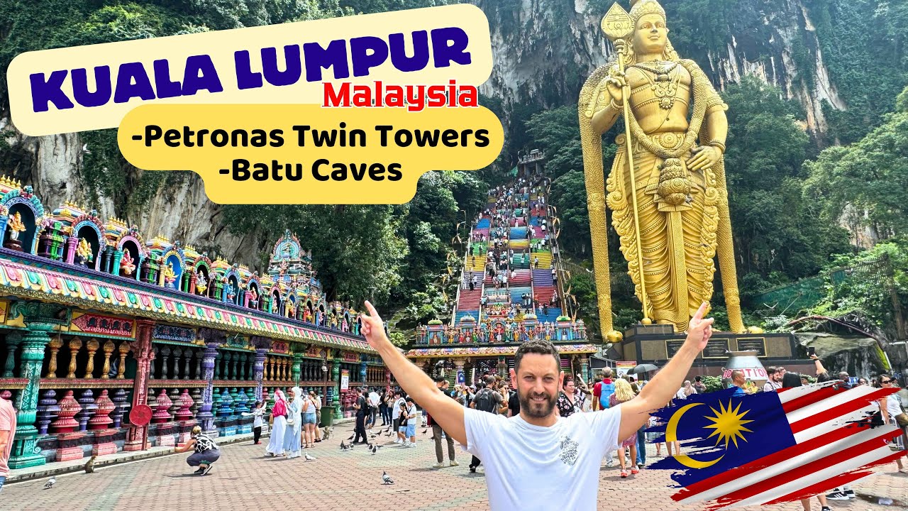 Откройте для себя Куала-Лумпур: башни-близнецы Петронас и пещеры Бату