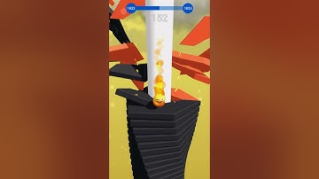 STACK BALL 3D⚽️ Higesht Level🤩 #stackball #stackbounce #shorts #gaming #stackball3d #viral