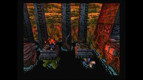 Crash Bandicoot Walkthrough PS1 Level 12: The Lost City