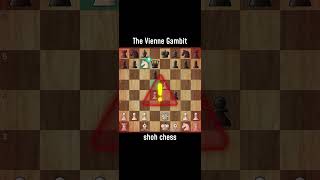 The Vienne Gambit!!! #chess #chessgame #chesscom #chesstraps #gambit #trap #chessgambits #chessshort