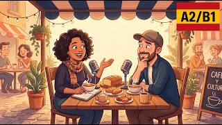 Spanish Audio Café -Episode 20 | Comfort Foods from Different Countries (A2/B1)