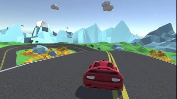 Unity Low Poly Racing Game Demo