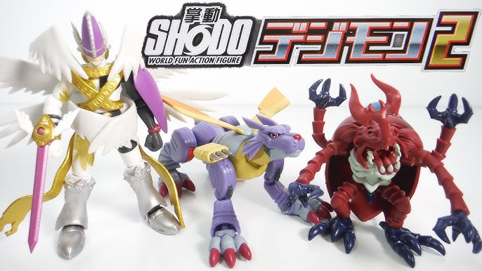 NEW Bandai Digimon Adventure SHODO Vol.2 Candy Toy 3 type set