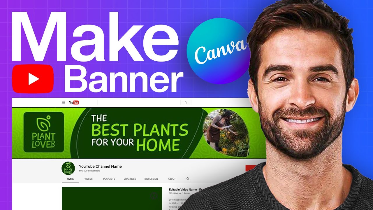 How to Make a YouTube Banner on Canva (2026) | Design a Perfect Banner ...