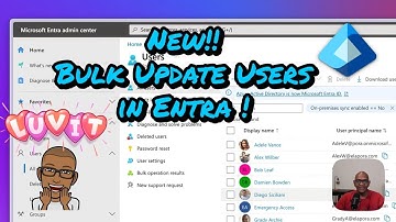 Microsoft Entra Just Made Bulk User Updates Super Easy!
