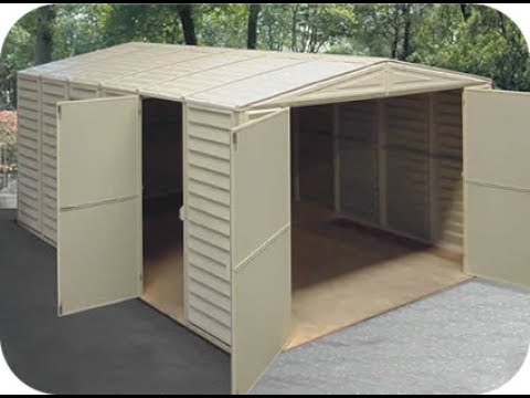 Extra large storage shed