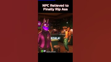 NPC FARTS IN SAINTS ROW REBOOT //FUNNY GAMING SHORTS #shorts