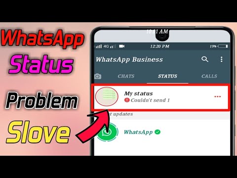How To Fix Whatsapp Status Problem Solve - YouTube