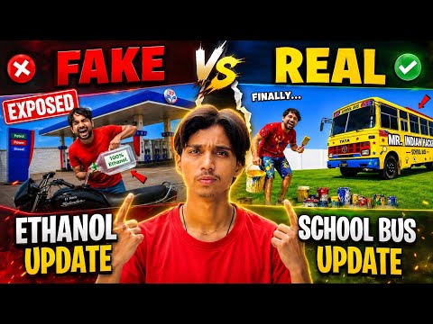 Ethanol 100% VS School Bus 🤯 | point Expose | @MRINDIANHACKER 
