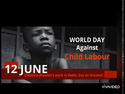 World Day Against Child Labour 12 June Child Labour Stop Child Labour Youtube