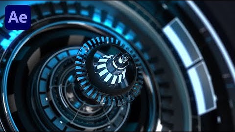 Sci fi Animation In Element 3d - After Effects Tutorial - Element 3d.