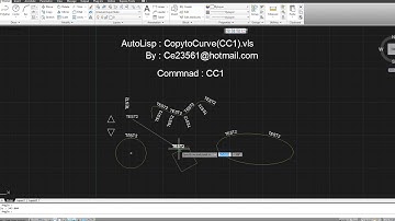 AutoLisp : CopytoCurve(CC1)