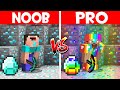 DIAMONDS vs RAINBOW DIAMONDS in MINECRAFT! Minecraft - NOOB vs PRO