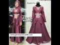 Baju Gamis Pesta Terbaru 2018