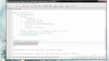 [PHP] Callback #6: create_function()
