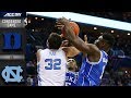 Duke vs. North Carolina Condensed Highlights | 2018-19 ACC Basketball