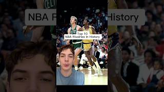 Top 10 Rivalries In NBA History! #subscribe #sportsnews #nbatrending #nbarivals