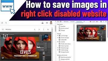 How to Save Images in Right Click Disabled websites In Chrome 2024  Trick