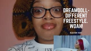 DREAMDOLL DID NOT COME TO PLAY- DIFFERENT FREESTYLE. REACTION VIDEO