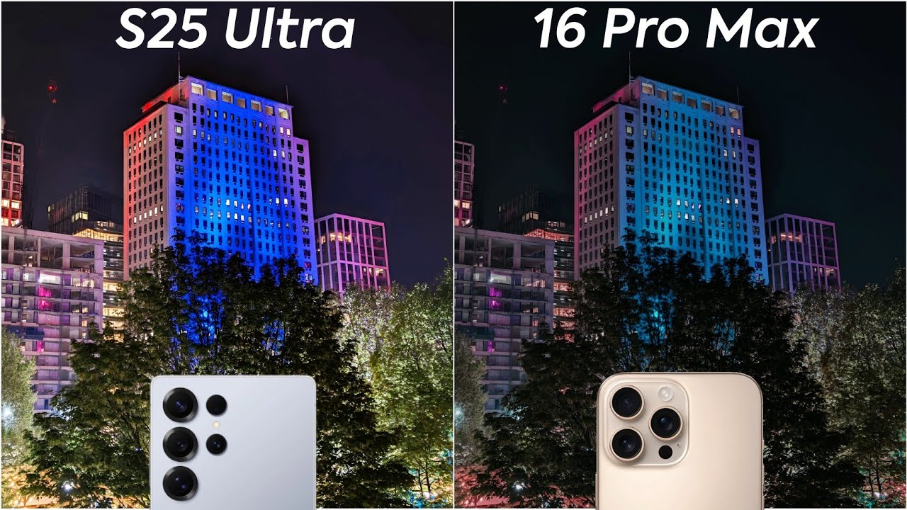 Samsung Galaxy S25 Ultra vs iPhone 16 Pro Max Camera Test Comparison ...