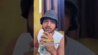 Dark reality of travel content creation 😞