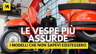 Vespa Piaggio: i modelli più incredibili che non hai mai visto!