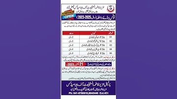 Unlock Your Future: Admissions are Open at Institute of Paramedix Admission at Aziz Fatimah Hospital