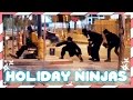 Holiday Ninjas Secretly Give Homeless Stuff