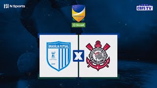 Copa do Brasil de Futsal 2023: Brasília Futsal x Corinthians - Oitavas de Final - Volta - AO VIVO