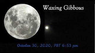 Moon Phase : Waxing Gibbous