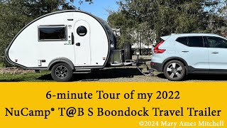 6 Min Tour 2022 T@B S Boondock Travel Trailer